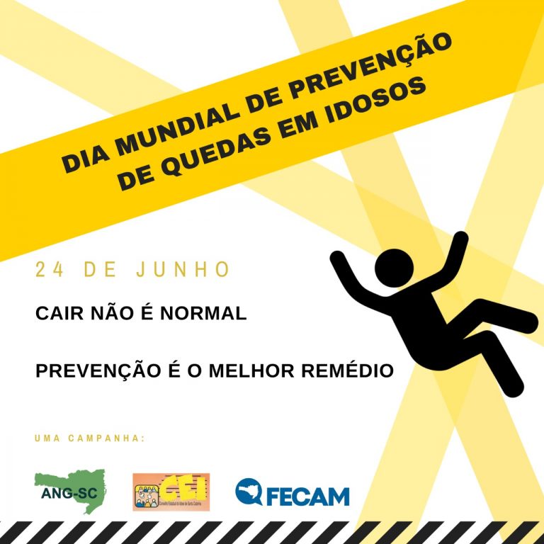 Campanha Sobre PrevenÇÃo De Quedas Em Idosos Angsc Associação Nacional De Gerontologia De 5570